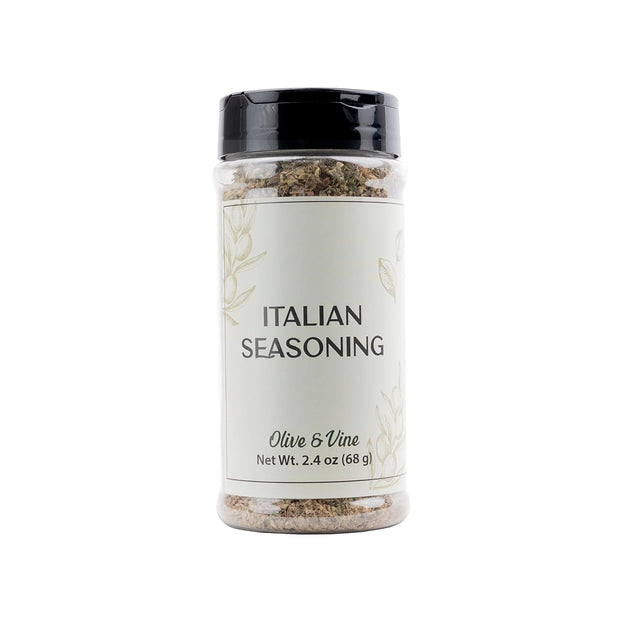 Olive & Vine Italian Seasoning, Herb Blend, Use in Pasta, Pizza, Salads, Rich Tradition, Authentic Taste, For Global Recipes (0.64 Ounce)