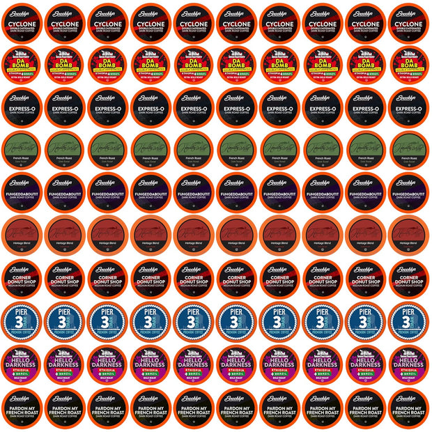 Two Rivers Coffee Hot Chocolate Pods Single Serve Cocoa Variety Sampler Pack Compatible with 2.0 Keurig K-Cup Brewers, 40 Count