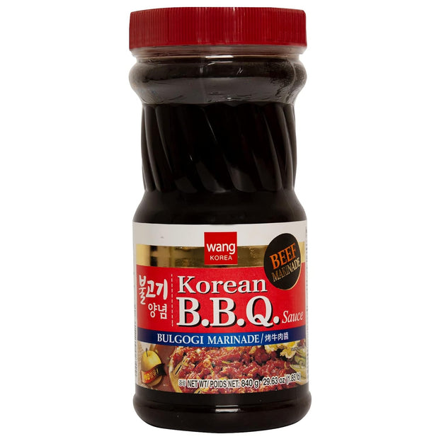 Wang Galbi Marinade, Simple and Easy to Cook, Savory, Sweet and Smoky, Korean BBQ Sauce, Kalbi Marinade, 16.93 Ounce