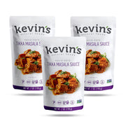 Kevin's Natural Foods Paleo Simmer Sauce Variety Pack - Stir-Fry Sauce, Gluten Free, No Preservatives, Non-GMO - 3 Pack (Teriyaki/Thai Coconut/Korean BBQ)