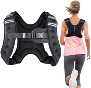 Weighted Vest Weight Vest for Men Women Kids Weights Included, Body Weight Vests Adjustable for Running, Training Workout, Jogging, Walking