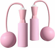 Weighted Jump Rope Without Rope Skipping Rope No Line Speed Rope Cordless For Fitness Workout Anywhere Ropeless Bod Rope for Exercise Training Beachbody Build