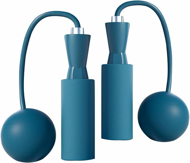 Weighted Jump Rope Without Rope Skipping Rope No Line Speed Rope Cordless For Fitness Workout Anywhere Ropeless Bod Rope for Exercise Training Beachbody Build