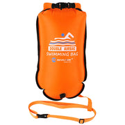 PVC Swimming Bucket Dry Bag Tow Float Dry Bag Double Air Bag Waterproof Double AirBags For Swimming Pool Open Water Sport Tools
