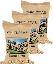 Palouse Brand Certified Glyphosate Residue Free Chickpeas | Garbanzo Beans | 5 lbs | Family Farmed in Washington State | Non-GMO Project Verified | Kosher Parve | USA Grown | Field Traced