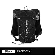 NEWBOLER Outdoor Trail Running Ultralight Backpack Running Hydration Vest Breathable Marathon Running Backpack Water Bottle