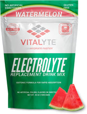 Vitalyte Electrolyte Powder Drink Mix, Isotonic Electrolyte Hydration Mix, Gluten Free Post Workout Powder Mix, Pack of 1, 35 oz., Cranberry Frost Flavor