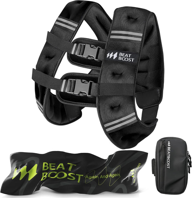 Weighted Vest Woman 5 12 15 20 25 30 lb Weight Vest with Ironsand for Walking Strength Training Running Workout