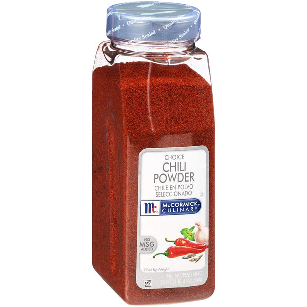 McCormick Culinary Choice Chili Powder, 6 lb - One 6 Pound Container of Bulk Chili Powder, Great for Mexican Dishes Like Stews and Sauces