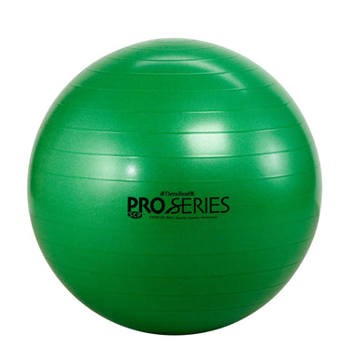 THERABAND Pro Series Exercise Ball, 26" Green Stability Trainer for 5'7"–6'1" Users, Anti-Burst Yoga & Pilates Ball, Balance & Core Trainer, For Athletes Fitness at Gym & Home