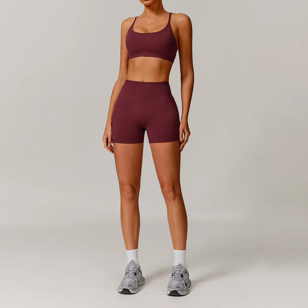 Sportswear Seamless Yoga Set 2/3PCS Gym Clothes Sportswear Yoga Suits For Women Fitness Set Tracksuits Sports Bra Gym Leggings