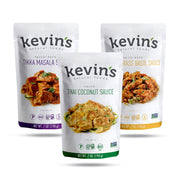 Kevin's Natural Foods Orange Sauce - Keto and Paleo Simmer Stir-Fry Sauce, Gluten Free, No Preservatives, Non-GMO - 3 Pack