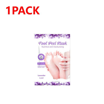 2-10PCS Exfoliating Foot Mask Foot SPA Pedicure Socks Remove Dead Skin Whitening Heels Feet Peeling Anti-Cracked Foot Skin Care