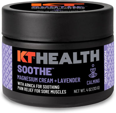 KT Health, Magnesium Cream, Activate - Warms & Loosens Tight Muscles - Use Pre-Workout to Reduce Stiffness