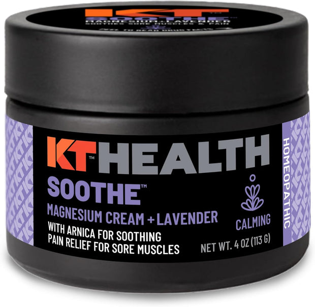 KT Health, Magnesium Cream, Activate - Warms & Loosens Tight Muscles - Use Pre-Workout to Reduce Stiffness