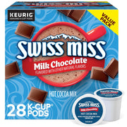 Swiss Miss Milk Chocolate Hot Cocoa, Single-Serve Keurig K-Cup Pods, Hot Chocolate, 44 Count