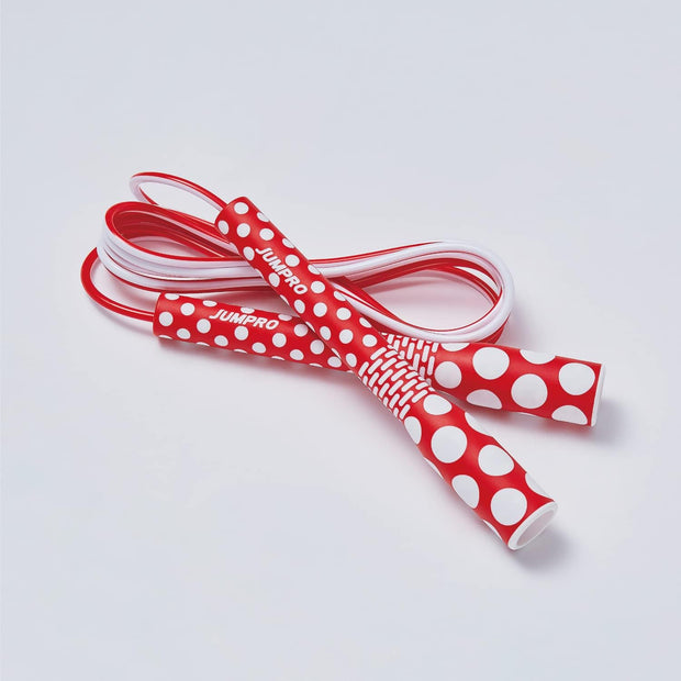 Skipping Jump Rope for Fitness Workout - Light Weight, Adjustable, Tangle Free, Excellent line control for Cardio Boxing, CrossFit, Training Exercise All Ages and Gender ( Special Luxury, KA-220, Made in Korea)