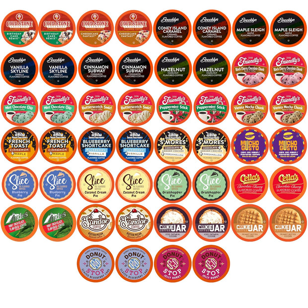 Two Rivers Coffee Hot Chocolate Pods Single Serve Cocoa Variety Sampler Pack Compatible with 2.0 Keurig K-Cup Brewers, 40 Count