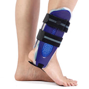 Velpeau Ankle Stabilizer Brace for Sprain, Ligament Injury (Grade 1 to 2), Tendonitis, Adjustable Stirrup Ankle Support Splint for Women and Men,Reversible Left & Right Foots,One Size(Foam Pads, Blue)