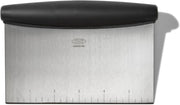 OXO Good Grips Stainless Steel Bench Scraper & Chopper, Dough Cutter for Baking