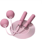 Weighted Jump Rope Without Rope Skipping Rope No Line Speed Rope Cordless For Fitness Workout Anywhere Ropeless Bod Rope for Exercise Training Beachbody Build