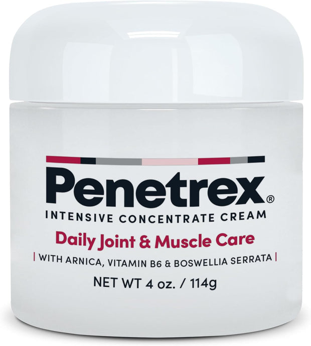 Penetrex Joint & Muscle Therapy - Soothing Muscle Rub for Back, Neck, Hands, Feet - Premium Whole Body Rub with Arnica, Vitamin B6 MSM & Boswellia - Non-Greasy 2oz Cream