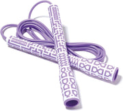 Skipping Jump Rope for Fitness Workout - Light Weight, Adjustable, Tangle Free, Excellent line control for Cardio Boxing, CrossFit, Training Exercise All Ages and Gender ( Special Luxury, KA-220, Made in Korea)