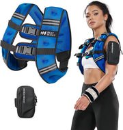 Weighted Vest Woman 5 12 15 20 25 30 lb Weight Vest with Ironsand for Walking Strength Training Running Workout