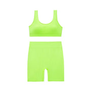 Large Size Women's Breathable Back Belly Pants Sports Fitness Yoga Set Workout Clothes for Women Yoga Set