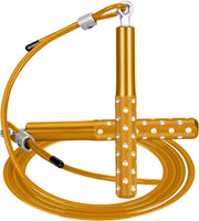 Jump Rope, Wastou Speed Jumping Rope for Training Fitness Exercise, Adjustable Adults Workout Skipping Rope for Men, Women, Kids, Girls