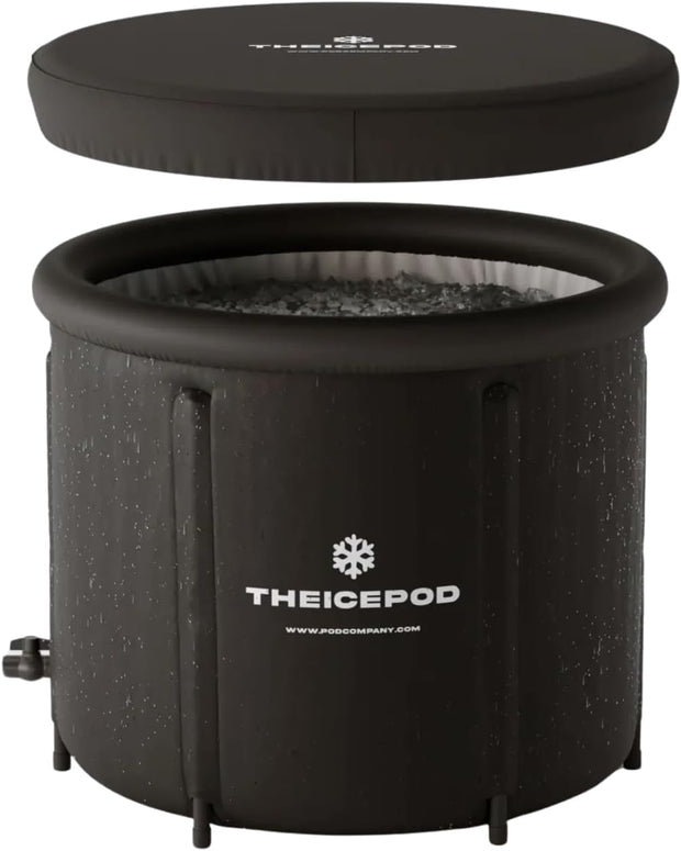 The Ice Pod – Portable Ice Bath for Recovery & Wellness – Collapsible Design with Thermal Lid – For Athletes & Everyday Cold Plungers - The Pod Company