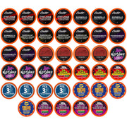 Two Rivers Coffee Hot Chocolate Pods Single Serve Cocoa Variety Sampler Pack Compatible with 2.0 Keurig K-Cup Brewers, 40 Count