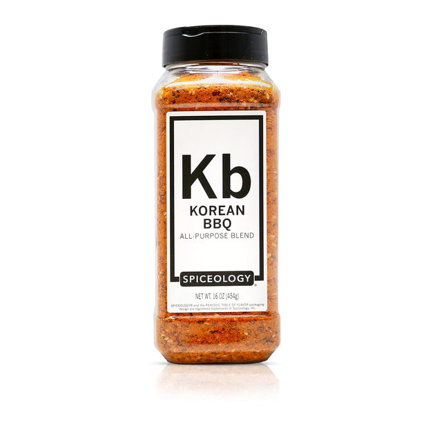 Spiceology – Korean BBQ Seasoning – Sweet & Savory Asian Rub with Gochugaru, Sesame, Soy – Great for BBQ, Bulgogi, Ramen, Stir Fry, Steak, Pork & Chicken – Korean Spice Blend & Dry Rub – 4.4 oz