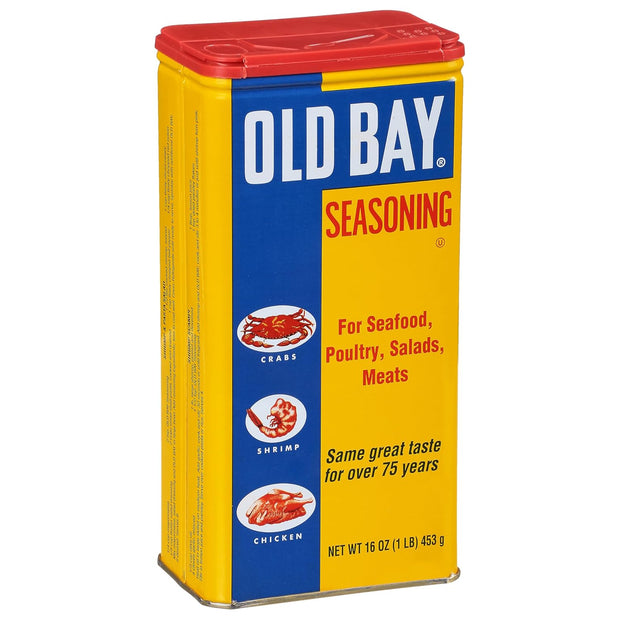 OLD BAY Seasoning, 7.5 lb - One 7.5 Pound Container of OLD BAY All-Purpose Seafood Seasoning, Perfect for Crabs, Shrimp, Chicken, Chowder, Pizza, Fries and More