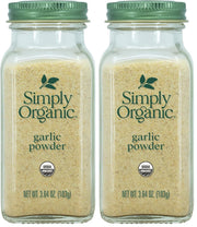 Simply Organic Garlic Powder Certified Organic, 3.64-Ounce Container