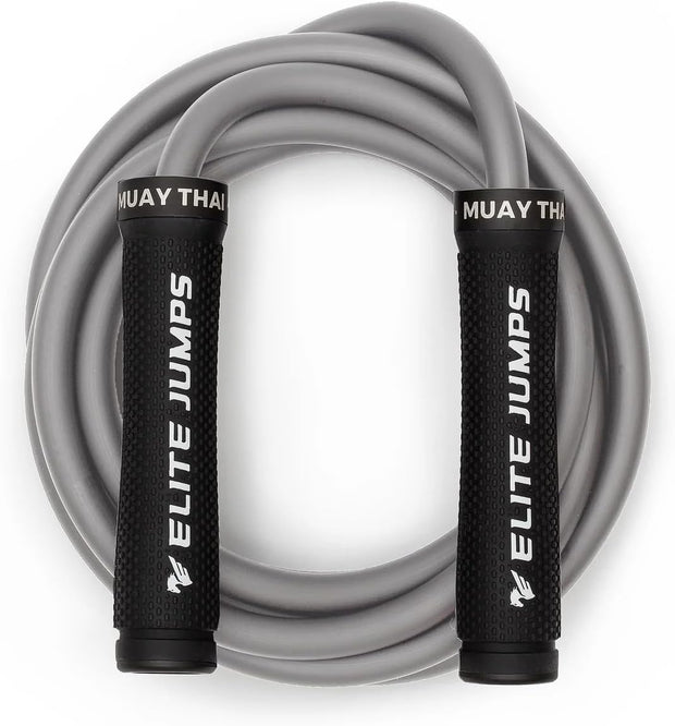 Muay Thai 3.0 Weighted Jump Rope for Men & Women - Professionally Designed for High-Intensity Training | MMA & Fitness - Full Body Workout Weighted Rope