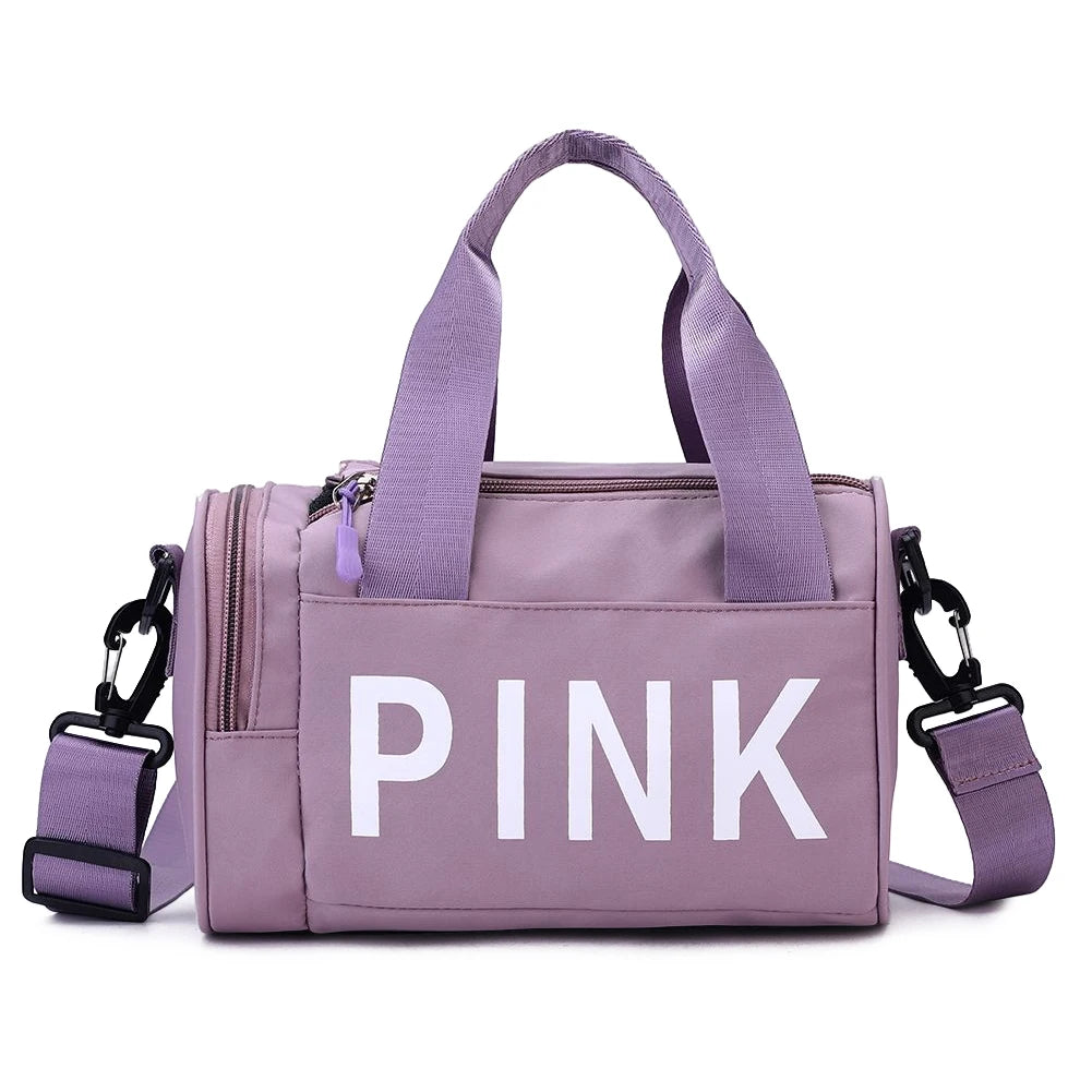 Oxford Fitness Bag Multifunctional Small Fitness Training Bag Wear-resistant Adjustable Strap Large Capacity for Travel Swimming