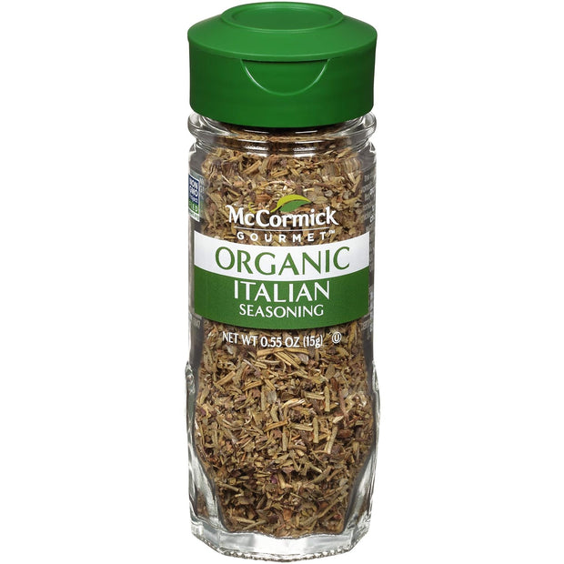 McCormick Gourmet Organic Italian Seasoning, 0.55 oz