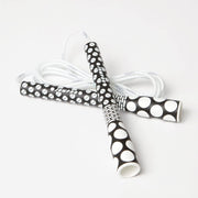 Skipping Jump Rope for Fitness Workout - Light Weight, Adjustable, Tangle Free, Excellent line control for Cardio Boxing, CrossFit, Training Exercise All Ages and Gender ( Special Luxury, KA-220, Made in Korea)