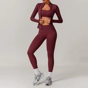 Sportswear Seamless Yoga Set 2/3PCS Gym Clothes Sportswear Yoga Suits For Women Fitness Set Tracksuits Sports Bra Gym Leggings