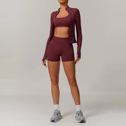 Sportswear Seamless Yoga Set 2/3PCS Gym Clothes Sportswear Yoga Suits For Women Fitness Set Tracksuits Sports Bra Gym Leggings