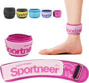 Sportneer Ankle Weights 0.5/1/2/3/5 LBS 1 Pair Wrist Leg Arm Weights for Women Men Kids Child with Adjustable Straps, Strength Weighted for Jogging Running Walking Fitness Gym Workout