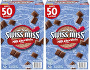 Swiss Miss Milk Chocolate Flavor Hot Cocoa Mix, 1.38 oz. 50-Count (Pack of 2)