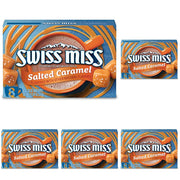 Swiss Miss Salted Caramel Flavored Hot Cocoa Mix, 1.38 oz pack of 8