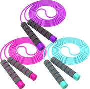 Jump Rope For Kids,Jump Rope Kids,Adjustable Soft Skipping Rope,Toddler Jump Rope With Skin-Friendly Foam Handles For Kids, Boys,Girls,Women, Men,Exercise Activity,Outdoor Fitness