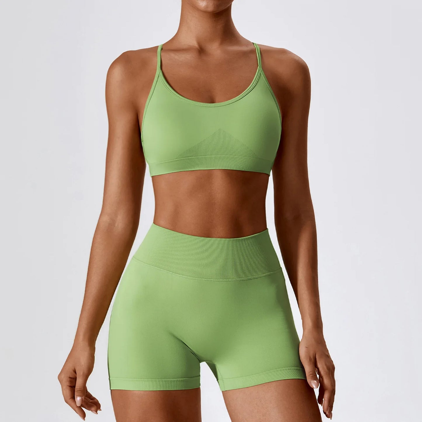 Sportswear Seamless Yoga Set 2/3PCS Gym Clothes Sportswear Yoga Suits For Women Fitness Set Tracksuits Sports Bra Gym Leggings