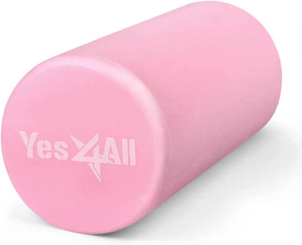 Yes4All EVA Firm Foam Roller for Back - Round Back Roller for Exercise, Yoga & Pilates 12/18/24/36 inch