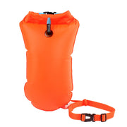 PVC Swimming Bucket Dry Bag Tow Float Dry Bag Double Air Bag Waterproof Double AirBags For Swimming Pool Open Water Sport Tools