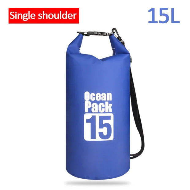 Waterproof PVC Dry Bag for Women Men 2L/5L/10L/15L/20L/30L Outdoor Sport Storage Bag for Kayaking, Boating, Fishing, Swimming