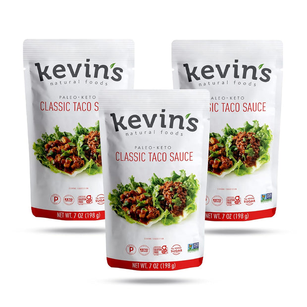 Kevin's Natural Foods Korean BBQ Sauce - Paleo Simmer Stir-Fry Sauce, Gluten Free, No Preservatives, Non-GMO - 3 Pack (Korean BBQ)